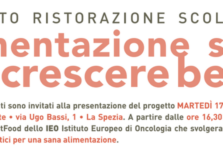 Un incontro per promuovere una sana alimentazione