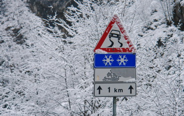 Prima allerta “neve” della stagione sino a questa sera alle 20