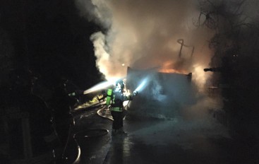 Camion a fuoco tra Levanto e Bonassola