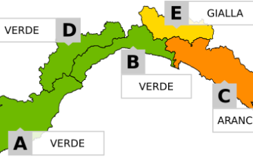 Torna l’allerta arancione domani alla Spezia
