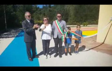 Brugnato, inaugurazione del nuovo campo sportivo