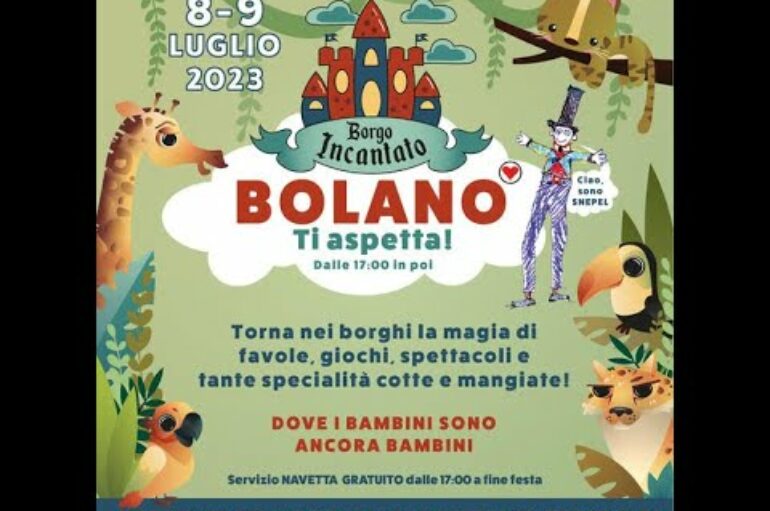 Bolano, da sabato “Borgo incantato”