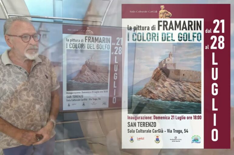 San Terenzo, in mostra le opere di Framarin