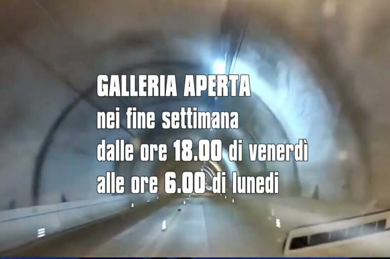 Galleria di Velva, nuovi orari di apertura e chiusura per lavori