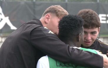 Futuro Aperto, allenamento dei ragazzi con lo Spezia Calcio